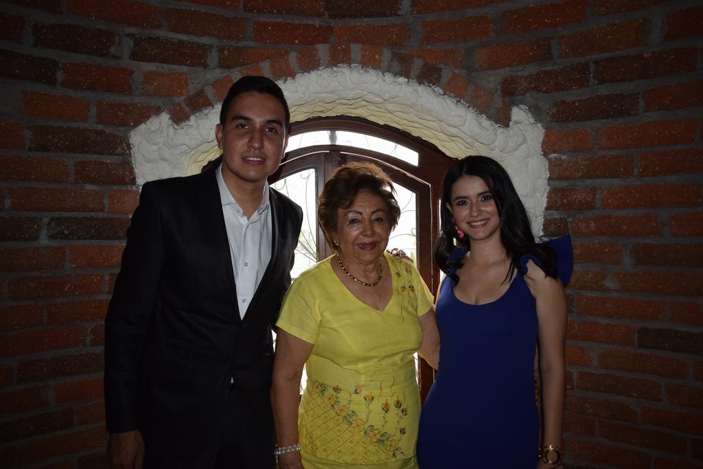 Juan Camilo Sánchez, Melba Villa de González y  Ángela María Mosquera.